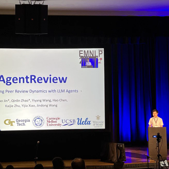 AgentReview: Exploring Peer Review Dynamics with LLM Agents